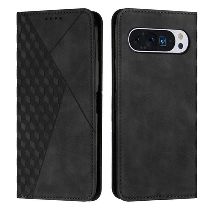 Diamond Splicing Skin Feel Magnetic Leather Phone Case, For Google Pixel 11a, For Google Pixel 11 Pro XL, For Google Pixel 11 / 11 Pro, For Google Pixel 10a, For Google Pixel 10 Pro XL, For Google Pixel 10 / 10 Pro, For Google Pixel 9a