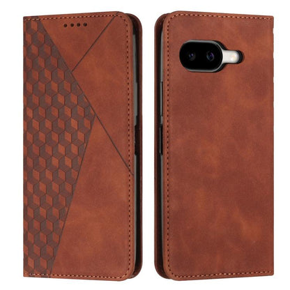 Diamond Splicing Skin Feel Magnetic Leather Phone Case, For Google Pixel 11a, For Google Pixel 11 Pro XL, For Google Pixel 11 / 11 Pro, For Google Pixel 10a, For Google Pixel 10 Pro XL, For Google Pixel 10 / 10 Pro, For Google Pixel 9a