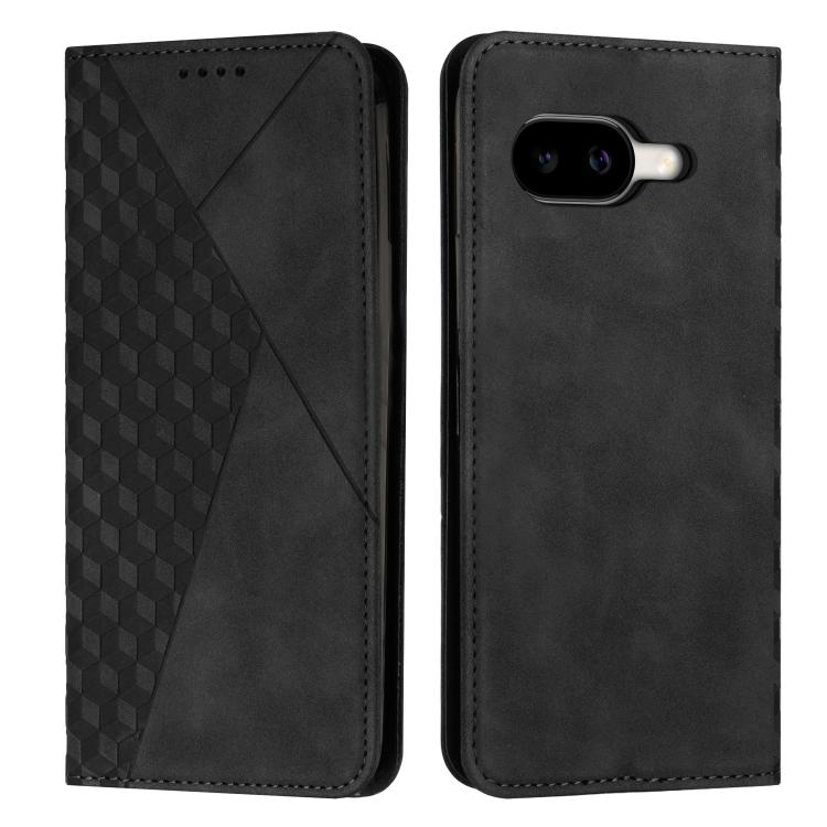 Diamond Splicing Skin Feel Magnetic Leather Phone Case, For Google Pixel 11a, For Google Pixel 11 Pro XL, For Google Pixel 11 / 11 Pro, For Google Pixel 10a, For Google Pixel 10 Pro XL, For Google Pixel 10 / 10 Pro, For Google Pixel 9a