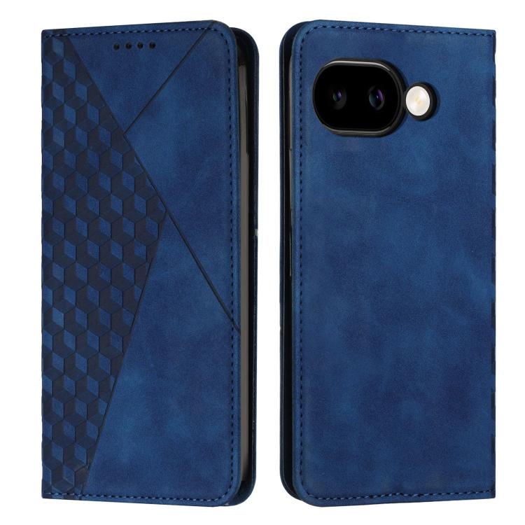 Diamond Splicing Skin Feel Magnetic Leather Phone Case, For Google Pixel 11a, For Google Pixel 11 Pro XL, For Google Pixel 11 / 11 Pro, For Google Pixel 10a, For Google Pixel 10 Pro XL, For Google Pixel 10 / 10 Pro, For Google Pixel 9a