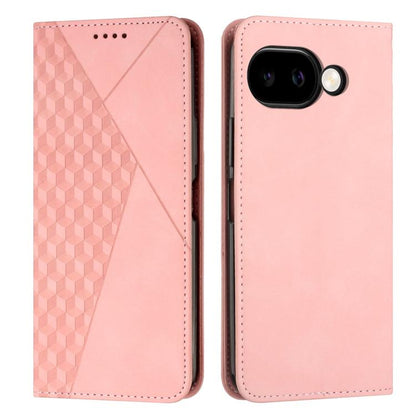 Diamond Splicing Skin Feel Magnetic Leather Phone Case, For Google Pixel 11a, For Google Pixel 11 Pro XL, For Google Pixel 11 / 11 Pro, For Google Pixel 10a, For Google Pixel 10 Pro XL, For Google Pixel 10 / 10 Pro, For Google Pixel 9a