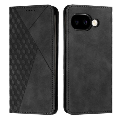 Diamond Splicing Skin Feel Magnetic Leather Phone Case, For Google Pixel 11a, For Google Pixel 11 Pro XL, For Google Pixel 11 / 11 Pro, For Google Pixel 10a, For Google Pixel 10 Pro XL, For Google Pixel 10 / 10 Pro, For Google Pixel 9a