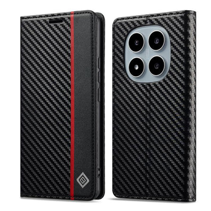 LC.IMEEKE Carbon Fiber Leather Phone Case, For Redmi Note 17 4G / 5G Global 169.7mm, For Redmi Note 17 Pro Max 5G Global 163.4mm, For Redmi Note 17 Pro 5G Global 163.5mm, For Redmi Note 15 Pro+ 5G Global 163.3mm, For Redmi Note 15 4G / 5G Global 164mm ...