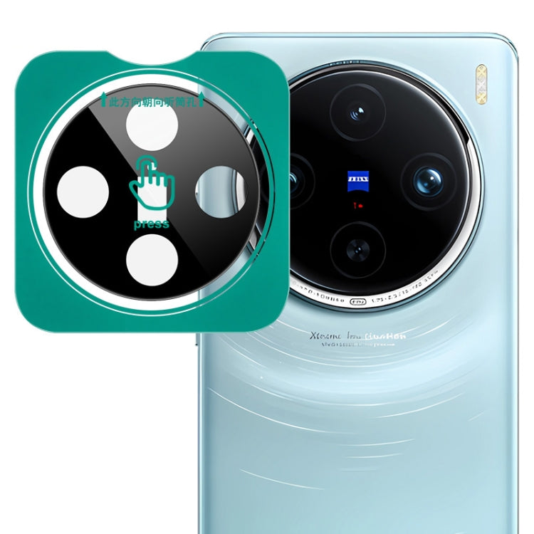 imak Black Version HD Glass Rear Camera Lens Film, Self-positioning Version, For vivo X300s, For vivo iQOO 15 Ultra 5G, For vivo iQOO Z11 Turbo 5G, For vivo X300 Ultra, For vivo S50 Pro mini 5G, For vivo Y500 Pro 5G, For vivo iQOO 15, For vivo X300 Pro...