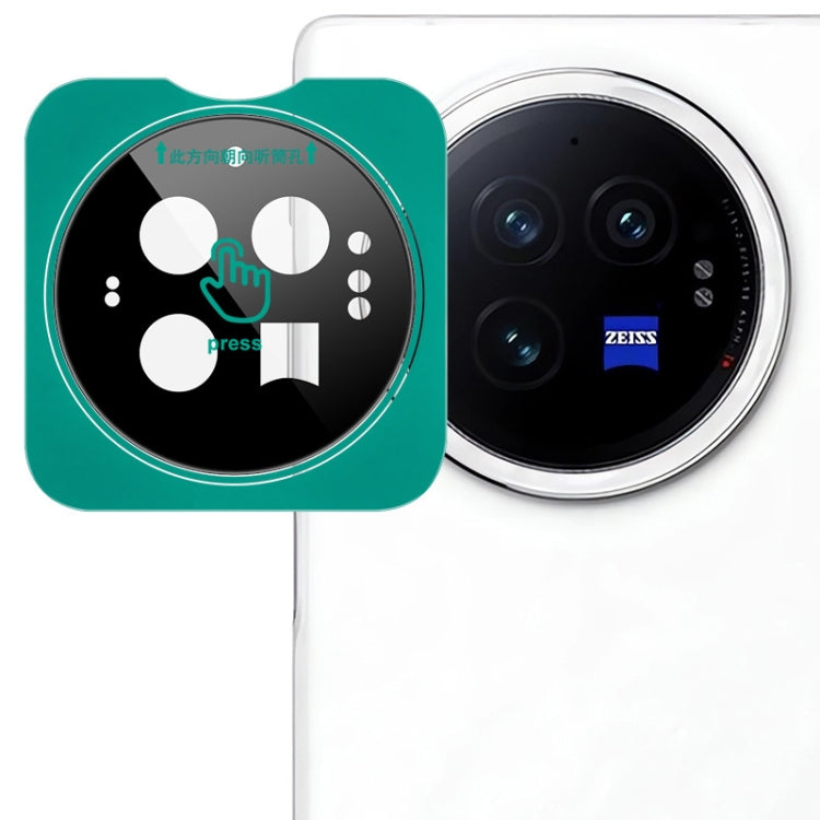 imak Black Version HD Glass Rear Camera Lens Film, Self-positioning Version, For vivo X300s, For vivo iQOO 15 Ultra 5G, For vivo iQOO Z11 Turbo 5G, For vivo X300 Ultra, For vivo S50 Pro mini 5G, For vivo Y500 Pro 5G, For vivo iQOO 15, For vivo X300 Pro...