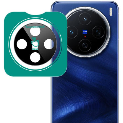 imak Black Version HD Glass Rear Camera Lens Film, Self-positioning Version, For vivo X300s, For vivo iQOO 15 Ultra 5G, For vivo iQOO Z11 Turbo 5G, For vivo X300 Ultra, For vivo S50 Pro mini 5G, For vivo Y500 Pro 5G, For vivo iQOO 15, For vivo X300 Pro...