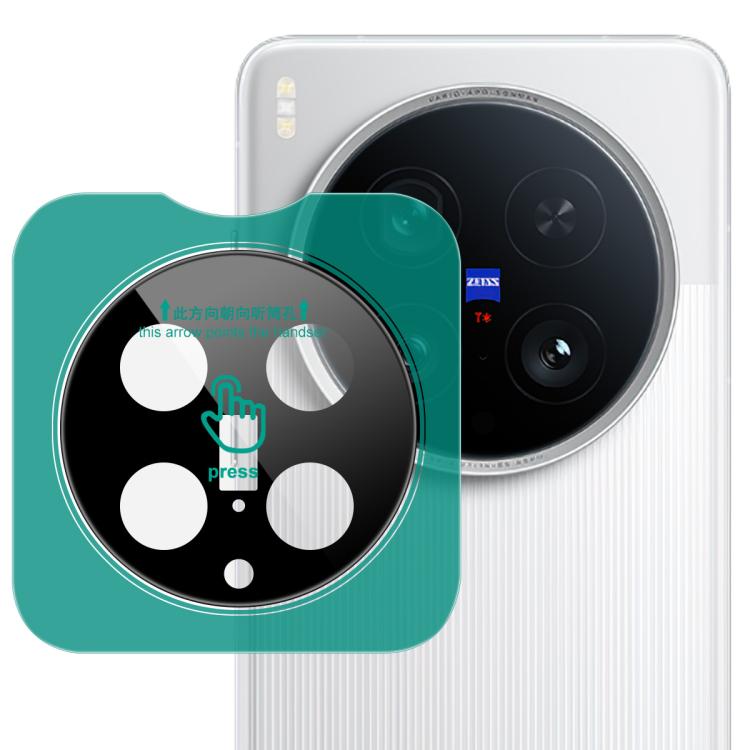 imak Black Version HD Glass Rear Camera Lens Film, Self-positioning Version, For vivo X300s, For vivo iQOO 15 Ultra 5G, For vivo iQOO Z11 Turbo 5G, For vivo X300 Ultra, For vivo S50 Pro mini 5G, For vivo Y500 Pro 5G, For vivo iQOO 15, For vivo X300 Pro...