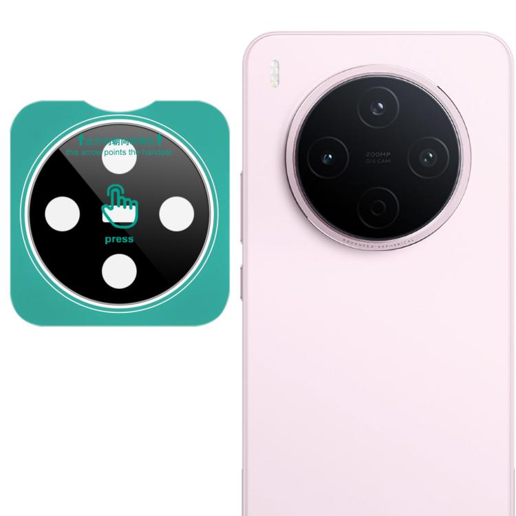 imak Black Version HD Glass Rear Camera Lens Film, Self-positioning Version, For vivo X300s, For vivo iQOO 15 Ultra 5G, For vivo iQOO Z11 Turbo 5G, For vivo X300 Ultra, For vivo S50 Pro mini 5G, For vivo Y500 Pro 5G, For vivo iQOO 15, For vivo X300 Pro...