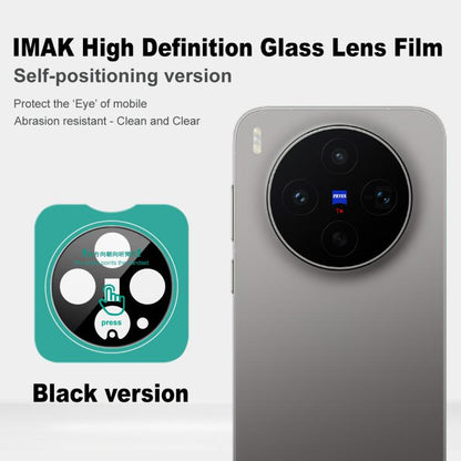 imak Black Version HD Glass Rear Camera Lens Film, Self-positioning Version, For vivo X300s, For vivo iQOO 15 Ultra 5G, For vivo iQOO Z11 Turbo 5G, For vivo X300 Ultra, For vivo S50 Pro mini 5G, For vivo Y500 Pro 5G, For vivo iQOO 15, For vivo X300 Pro...