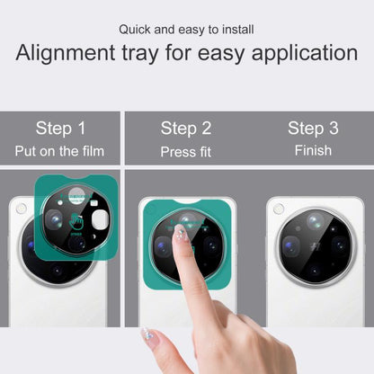 imak Black Version HD Glass Rear Camera Lens Film, Self-positioning Version, For OPPO Find X9 Ultra 5G, For OPPO Find X9, For OPPO A6 Pro 5G / F31 Pro, For OPPO Find X9 Pro, For OPPO Find X8s+, For OPPO Find X8s, For OPPO Find X8 Ultra, For OPPO Find N...
