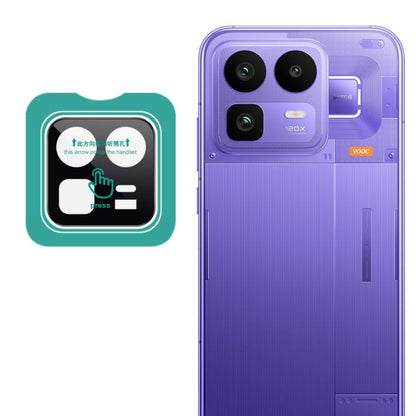 imak Black Version HD Glass Rear Camera Lens Film, Self-positioning Version, For Realme Neo8 5G, For Realme GT 7 / 7T Global, For Realme Neo7, For Realme GT7 Pro 5G