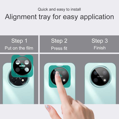 imak Black Version HD Glass Rear Camera Lens Film, Self-positioning Version, For Huawei Enjoy 90 Pro Max 5G, For Huawei Mate 80 Pro Max Wind, For Huawei nova 15 Ultra, For Huawei nova 15 Pro, For Huawei nova 15, For Huawei Mate X7                      ...