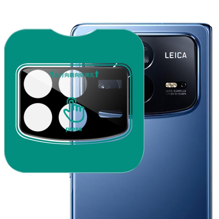 imak Black Version HD Glass Rear Camera Lens Film, Self-positioning Version, For Xiaomi 17 Ultra by Leica, For Xiaomi 17 Ultra, For Xiaomi 15 Ultra, For Xiaomi 15 Pro, For Xiaomi 15, For Xiaomi Mix Fold 4, For Xiaomi Civi 4 Pro, For Xiaomi 14 Ultra    ...