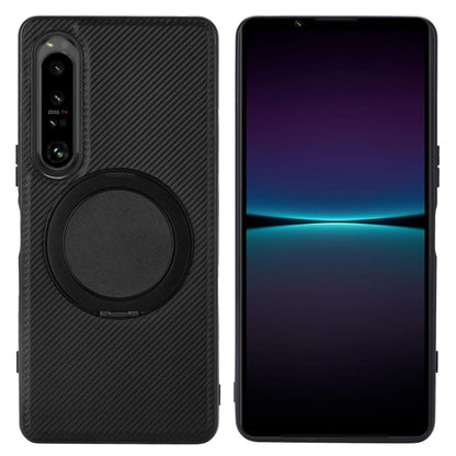 ViLi TCY Series Kevlar Leather Texture Rotating Holder Phone Case, For Sony Xperia 10 VII, For Sony Xperia 10 VI, For Sony Xperia 1 VI, For Sony Xperia 5 V, For Sony Xperia 1 V, For Sony Xperia 10 V, For Sony Xperia 5 IV, For Sony Xperia 1 IV          ...