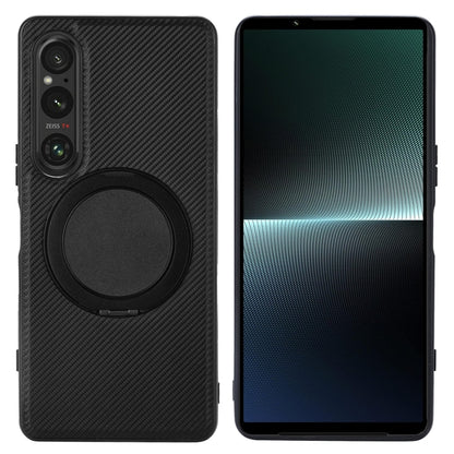 ViLi TCY Series Kevlar Leather Texture Rotating Holder Phone Case, For Sony Xperia 10 VII, For Sony Xperia 10 VI, For Sony Xperia 1 VI, For Sony Xperia 5 V, For Sony Xperia 1 V, For Sony Xperia 10 V, For Sony Xperia 5 IV, For Sony Xperia 1 IV          ...
