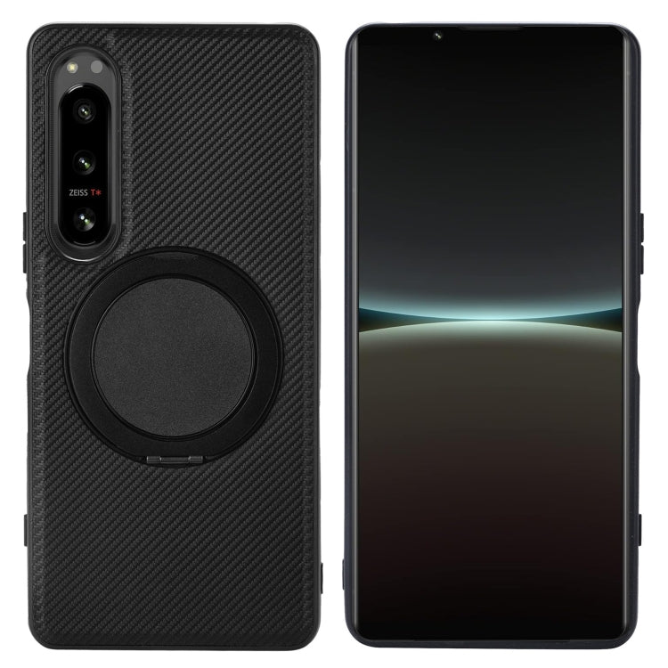 ViLi TCY Series Kevlar Leather Texture Rotating Holder Phone Case, For Sony Xperia 10 VII, For Sony Xperia 10 VI, For Sony Xperia 1 VI, For Sony Xperia 5 V, For Sony Xperia 1 V, For Sony Xperia 10 V, For Sony Xperia 5 IV, For Sony Xperia 1 IV          ...