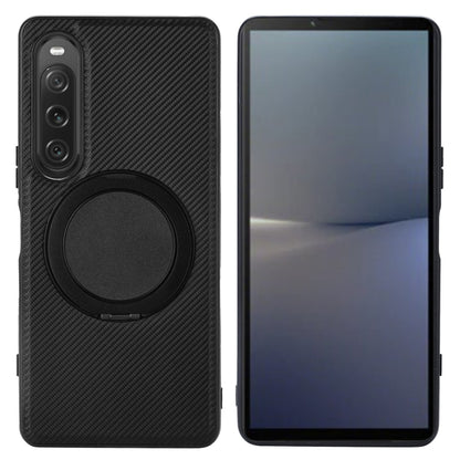 ViLi TCY Series Kevlar Leather Texture Rotating Holder Phone Case, For Sony Xperia 10 VII, For Sony Xperia 10 VI, For Sony Xperia 1 VI, For Sony Xperia 5 V, For Sony Xperia 1 V, For Sony Xperia 10 V, For Sony Xperia 5 IV, For Sony Xperia 1 IV          ...