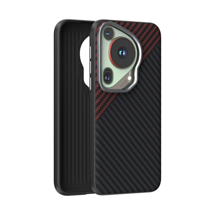 ABEEL C Carbon Fiber Series 6D Micro Relief MagSafe Phone Case, For Huawei Pura X View, For Huawei Mate 70 Pro / 70 Pro+, For Huawei Pura 70 Pro / 70 Pro+, For Huawei Pura 70 Ultra, For Huawei Pura 70, For Huawei Mate 60 Pro / 60 Pro+, For Huawei Mate 60