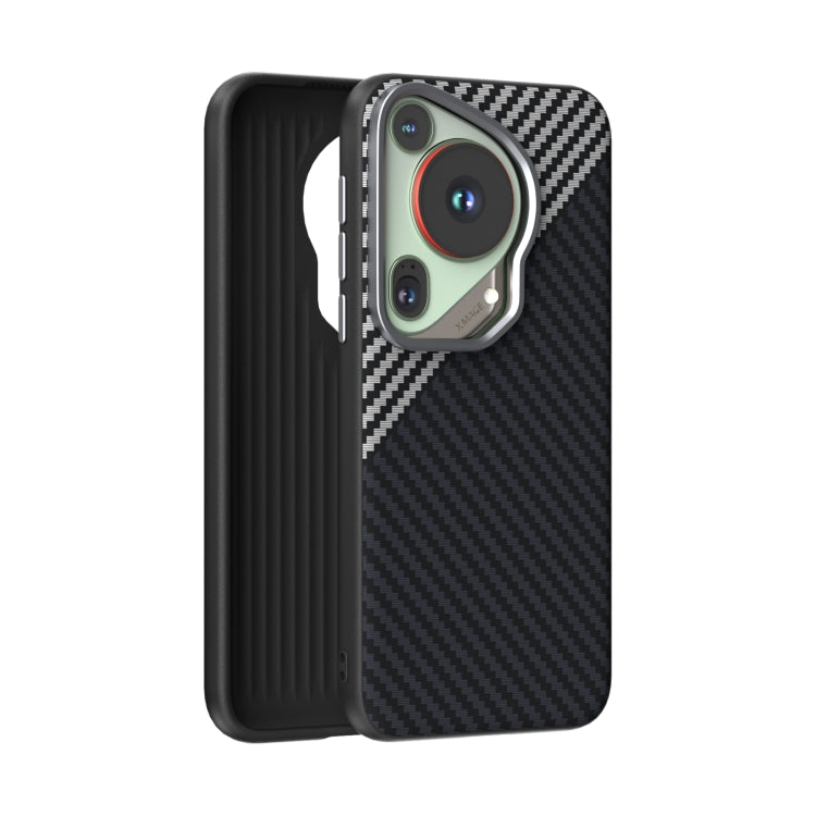 ABEEL C Carbon Fiber Series 6D Micro Relief MagSafe Phone Case, For Huawei Pura X View, For Huawei Mate 70 Pro / 70 Pro+, For Huawei Pura 70 Pro / 70 Pro+, For Huawei Pura 70 Ultra, For Huawei Pura 70, For Huawei Mate 60 Pro / 60 Pro+, For Huawei Mate 60
