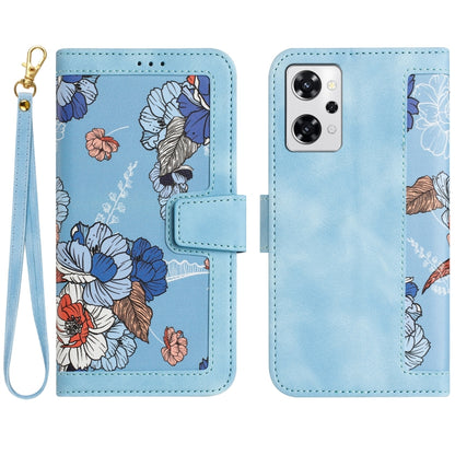 Floral Pattern Leather Phone Case with Lanyard, For OPPO Reno16 F / Reno16 FS 5G, For OPPO Reno16 / Reno16 Pro Global, For OPPO A6 Pro 5G, For OPPO Reno11 F, For OPPO Reno9 A