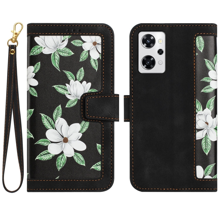 Floral Pattern Leather Phone Case with Lanyard, For OPPO Reno16 F / Reno16 FS 5G, For OPPO Reno16 / Reno16 Pro Global, For OPPO A6 Pro 5G, For OPPO Reno11 F, For OPPO Reno9 A