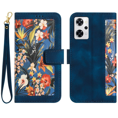 Floral Pattern Leather Phone Case with Lanyard, For OPPO Reno16 F / Reno16 FS 5G, For OPPO Reno16 / Reno16 Pro Global, For OPPO A6 Pro 5G, For OPPO Reno11 F, For OPPO Reno9 A
