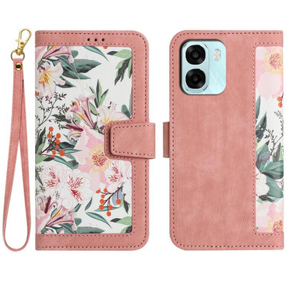 Floral Pattern Leather Phone Case with Lanyard, For OPPO Reno16 F / Reno16 FS 5G, For OPPO Reno16 / Reno16 Pro Global, For OPPO A6 Pro 5G, For OPPO Reno11 F, For OPPO Reno9 A