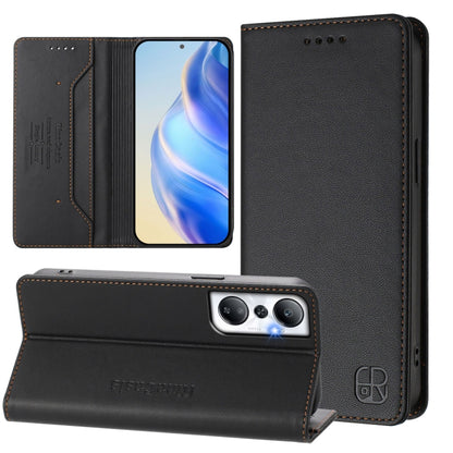 RC01 Dual-Folded Magnetic Suction RFID Leather Phone Case, For Infinix Note 30 4G / 5G, For Infinix Note 30 Pro 4G, For Infinix Note 30 VIP, For Infinix Hot 30i / X669, For Infinix Hot 30 4G, For Infinix Hot 20S / Hot 20 Pro, For Infinix Hot 20 5G     ...