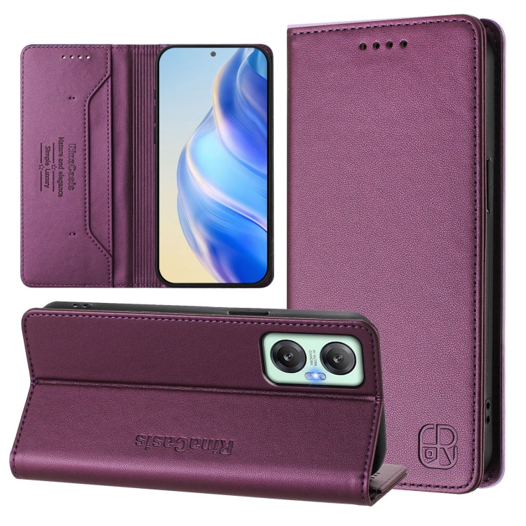 RC01 Dual-Folded Magnetic Suction RFID Leather Phone Case, For Infinix Note 30 4G / 5G, For Infinix Note 30 Pro 4G, For Infinix Note 30 VIP, For Infinix Hot 30i / X669, For Infinix Hot 30 4G, For Infinix Hot 20S / Hot 20 Pro, For Infinix Hot 20 5G     ...