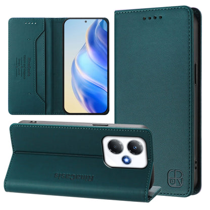 RC01 Dual-Folded Magnetic Suction RFID Leather Phone Case, For Infinix Note 40X 5G, For Infinix Note 40 5G, For Infinix GT 20 Pro 5G, For Infinix Note 40 Pro 4G / 5G, For Infinix Note 40 4G, For Infinix Hot 40 4G / Hot 40 Play, For Infinix Zero 30 4G  ...