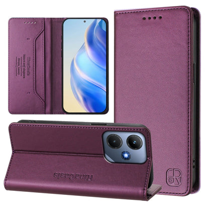 RC01 Dual-Folded Magnetic Suction RFID Leather Phone Case, For Infinix Note 30 4G / 5G, For Infinix Note 30 Pro 4G, For Infinix Note 30 VIP, For Infinix Hot 30i / X669, For Infinix Hot 30 4G, For Infinix Hot 20S / Hot 20 Pro, For Infinix Hot 20 5G     ...