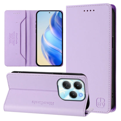 RC01 Dual-Folded Magnetic Suction RFID Leather Phone Case, For Infinix Note 40X 5G, For Infinix Note 40 5G, For Infinix GT 20 Pro 5G, For Infinix Note 40 Pro 4G / 5G, For Infinix Note 40 4G, For Infinix Hot 40 4G / Hot 40 Play, For Infinix Zero 30 4G  ...