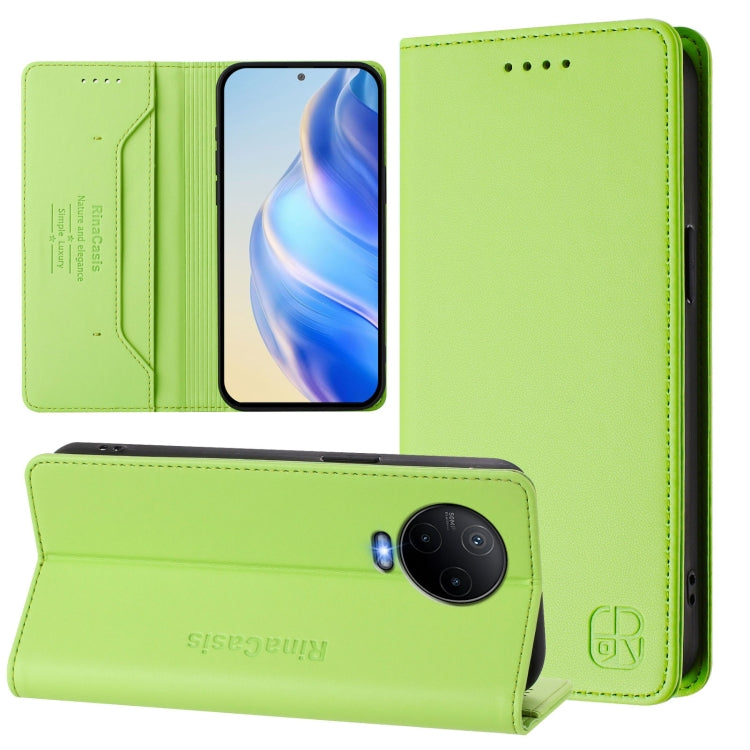 RC01 Dual-Folded Magnetic Suction RFID Leather Phone Case, For Infinix Zero 20, For Infinix Note 12 4G / 12 Pro 4G, For Infinix Smart 6 / 6 Plus / 6 HD, For Infinix Note 12 Pro 5G, For Infinix Hot 12 Play, For Infinix Hot 10T / Hot 10S X689            ...