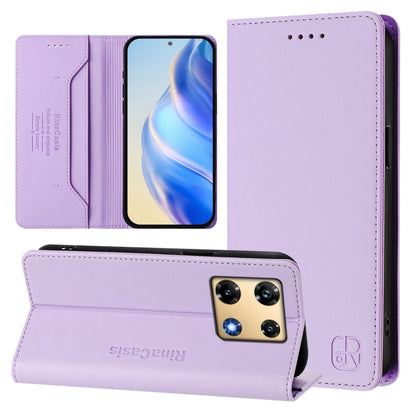 RC01 Dual-Folded Magnetic Suction RFID Leather Phone Case, For Infinix Note 30 4G / 5G, For Infinix Note 30 Pro 4G, For Infinix Note 30 VIP, For Infinix Hot 30i / X669, For Infinix Hot 30 4G, For Infinix Hot 20S / Hot 20 Pro, For Infinix Hot 20 5G     ...
