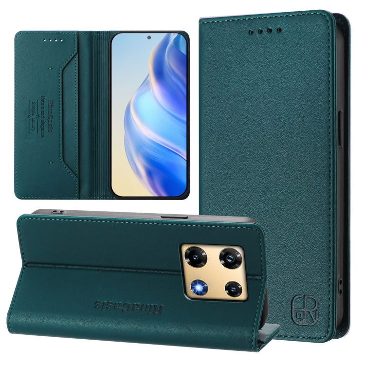 RC01 Dual-Folded Magnetic Suction RFID Leather Phone Case, For Infinix Note 30 4G / 5G, For Infinix Note 30 Pro 4G, For Infinix Note 30 VIP, For Infinix Hot 30i / X669, For Infinix Hot 30 4G, For Infinix Hot 20S / Hot 20 Pro, For Infinix Hot 20 5G     ...