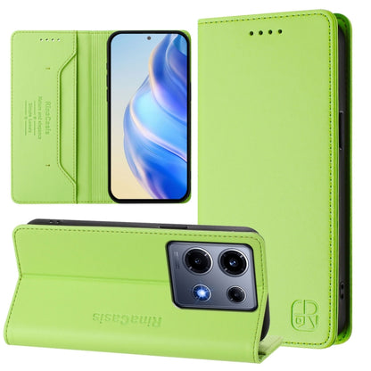 RC01 Dual-Folded Magnetic Suction RFID Leather Phone Case, For Infinix Note 30 4G / 5G, For Infinix Note 30 Pro 4G, For Infinix Note 30 VIP, For Infinix Hot 30i / X669, For Infinix Hot 30 4G, For Infinix Hot 20S / Hot 20 Pro, For Infinix Hot 20 5G     ...