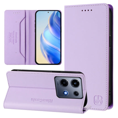 RC01 Dual-Folded Magnetic Suction RFID Leather Phone Case, For Infinix Note 30 4G / 5G, For Infinix Note 30 Pro 4G, For Infinix Note 30 VIP, For Infinix Hot 30i / X669, For Infinix Hot 30 4G, For Infinix Hot 20S / Hot 20 Pro, For Infinix Hot 20 5G     ...