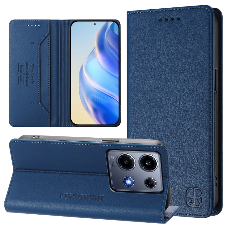 RC01 Dual-Folded Magnetic Suction RFID Leather Phone Case, For Infinix Note 30 4G / 5G, For Infinix Note 30 Pro 4G, For Infinix Note 30 VIP, For Infinix Hot 30i / X669, For Infinix Hot 30 4G, For Infinix Hot 20S / Hot 20 Pro, For Infinix Hot 20 5G     ...