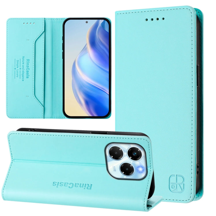 RC01 Dual-Folded Magnetic Suction RFID Leather Phone Case, For Infinix Note 40X 5G, For Infinix Note 40 5G, For Infinix GT 20 Pro 5G, For Infinix Note 40 Pro 4G / 5G, For Infinix Note 40 4G, For Infinix Hot 40 4G / Hot 40 Play, For Infinix Zero 30 4G  ...