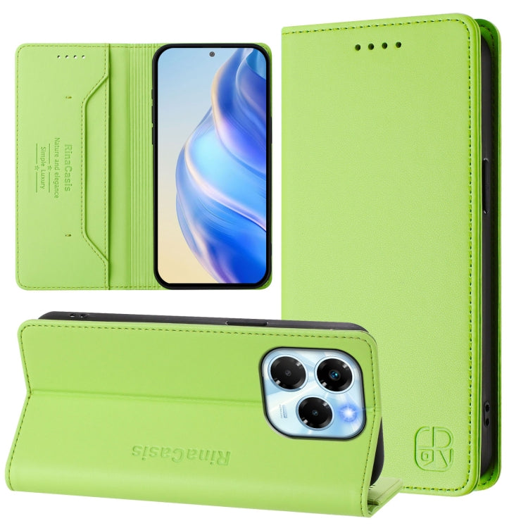 RC01 Dual-Folded Magnetic Suction RFID Leather Phone Case, For Infinix Note 40X 5G, For Infinix Note 40 5G, For Infinix GT 20 Pro 5G, For Infinix Note 40 Pro 4G / 5G, For Infinix Note 40 4G, For Infinix Hot 40 4G / Hot 40 Play, For Infinix Zero 30 4G  ...