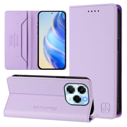 RC01 Dual-Folded Magnetic Suction RFID Leather Phone Case, For Infinix Note 40X 5G, For Infinix Note 40 5G, For Infinix GT 20 Pro 5G, For Infinix Note 40 Pro 4G / 5G, For Infinix Note 40 4G, For Infinix Hot 40 4G / Hot 40 Play, For Infinix Zero 30 4G  ...