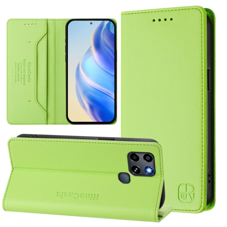 RC01 Dual-Folded Magnetic Suction RFID Leather Phone Case, For Infinix Zero 20, For Infinix Note 12 4G / 12 Pro 4G, For Infinix Smart 6 / 6 Plus / 6 HD, For Infinix Note 12 Pro 5G, For Infinix Hot 12 Play, For Infinix Hot 10T / Hot 10S X689            ...