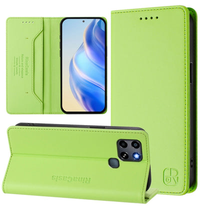 RC01 Dual-Folded Magnetic Suction RFID Leather Phone Case, For Infinix Zero 20, For Infinix Note 12 4G / 12 Pro 4G, For Infinix Smart 6 / 6 Plus / 6 HD, For Infinix Note 12 Pro 5G, For Infinix Hot 12 Play, For Infinix Hot 10T / Hot 10S X689            ...