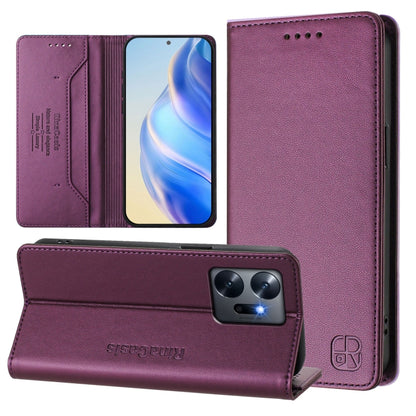 RC01 Dual-Folded Magnetic Suction RFID Leather Phone Case, For Infinix Zero 20, For Infinix Note 12 4G / 12 Pro 4G, For Infinix Smart 6 / 6 Plus / 6 HD, For Infinix Note 12 Pro 5G, For Infinix Hot 12 Play, For Infinix Hot 10T / Hot 10S X689            ...
