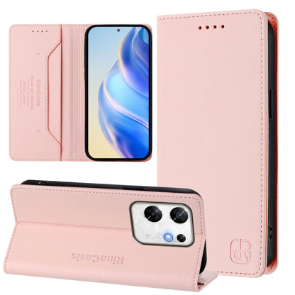 RC01 Dual-Folded Magnetic Suction RFID Leather Phone Case, For Infinix Note 40X 5G, For Infinix Note 40 5G, For Infinix GT 20 Pro 5G, For Infinix Note 40 Pro 4G / 5G, For Infinix Note 40 4G, For Infinix Hot 40 4G / Hot 40 Play, For Infinix Zero 30 4G  ...