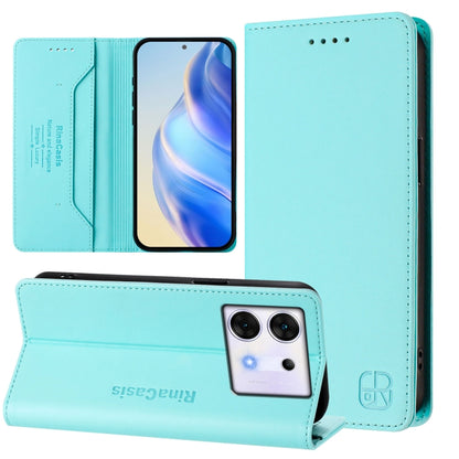 RC01 Dual-Folded Magnetic Suction RFID Leather Phone Case, For Infinix Note 40X 5G, For Infinix Note 40 5G, For Infinix GT 20 Pro 5G, For Infinix Note 40 Pro 4G / 5G, For Infinix Note 40 4G, For Infinix Hot 40 4G / Hot 40 Play, For Infinix Zero 30 4G  ...