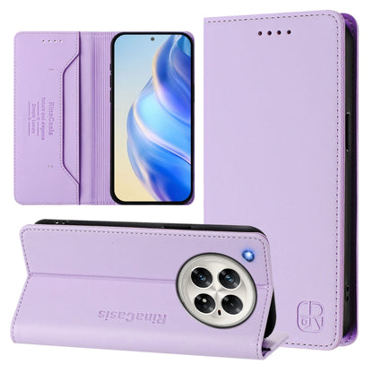 RC01 Dual-Folded Magnetic Suction RFID Leather Phone Case, For Infinix GT 50 Pro 5G, For Infinix Note Edge 5G, For Infinix Smart 20 4G, For Infinix Note 60 / 60 Pro, For Infinix Smart 10 Plus 4G, For Infinix Note 50s, For Infinix Hot 50i 5G / Smart 9 4...