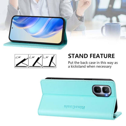 RC01 Dual-Folded Magnetic Suction RFID Leather Phone Case, For Infinix GT 50 Pro 5G, For Infinix Note Edge 5G, For Infinix Smart 20 4G, For Infinix Note 60 / 60 Pro, For Infinix Smart 10 Plus 4G, For Infinix Note 50s, For Infinix Hot 50i 5G / Smart 9 4...