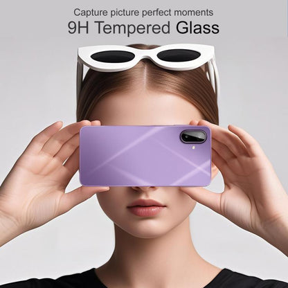 IMAK Rear Camera Lens Glass Film Black Version, For Samsung Galaxy M17e 5G, For Galaxy A27 5G, For Samsung Galaxy A07 4G, For Samsung Galaxy A17 5G, For Samsung Galaxy A56 5G, For Samsung Galaxy A26 5G, For Samsung Galaxy A36 5G