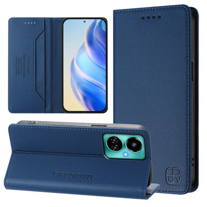 RC01 Dual-Folded Magnetic Suction RFID Leather Phone Case, For Tecno Camon 19 / 19 Pro 5G, For Tecno Pova 4 Pro 4G, For Tecno Pova 4, For Tecno Pova Neo 2, For Tecno Spark GO 2022 / 8C / 9, For Tecno Spark 9T / 9 Pro, For Tecno Pova 3, For Tecno Pop 5 ...